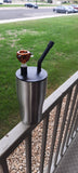 Smoking Tumbler (Hookah)  Blank 20oz Stainless Steel Curved Tumbler