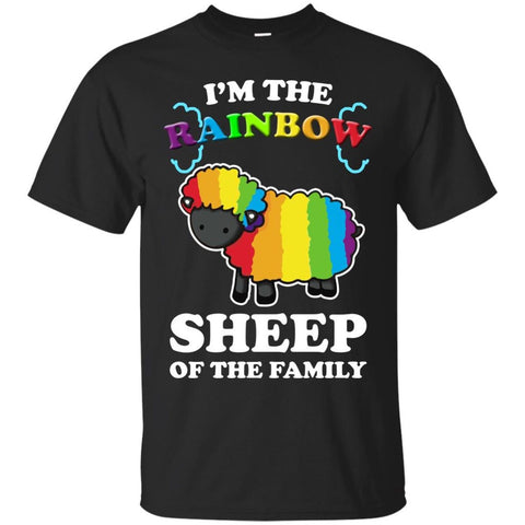 Pride rainbow sheep of the family LGBTQ+